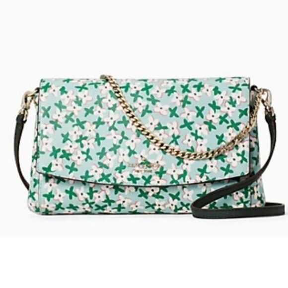 Kate Spade Laurel Way Greer Floral Crossbody Bag Purse - Picture 5 of 11